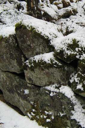 stone wall